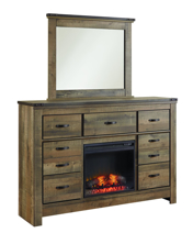 Picture of Trinell Dresser/Mirror/Fireplace