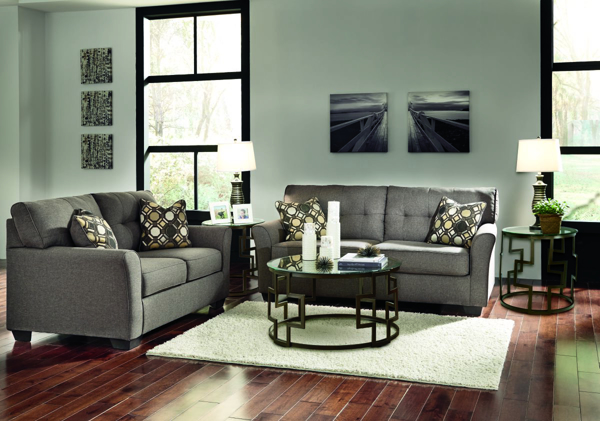 Picture of Tibbee Slate 2-Piece Living Room Set