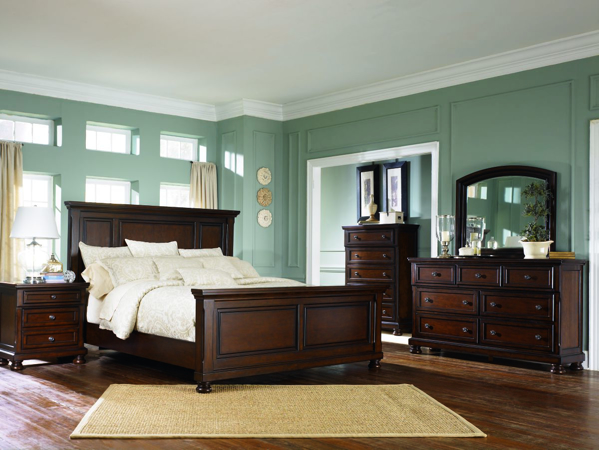 porter 6-piece king panel bedroom set