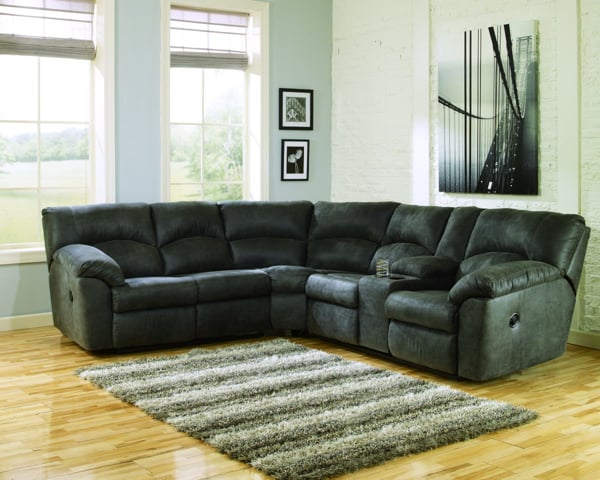 Picture of Tambo Pewter 2-Piece Reclining Sectional