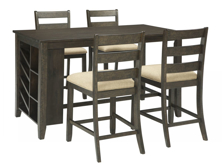 Picture of Rokane 5-Piece Counter Height Dining Set