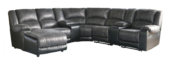 Ashley nantahala 7 piece on sale sectional