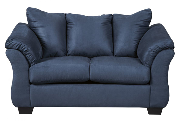 Picture of Darcy Blue Loveseat