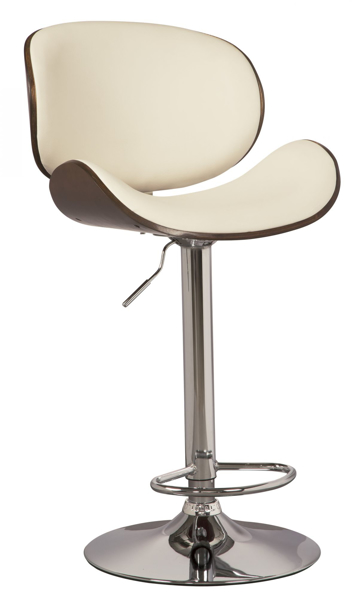 Picture of Bellatier Bone/Brown 30" Barstool