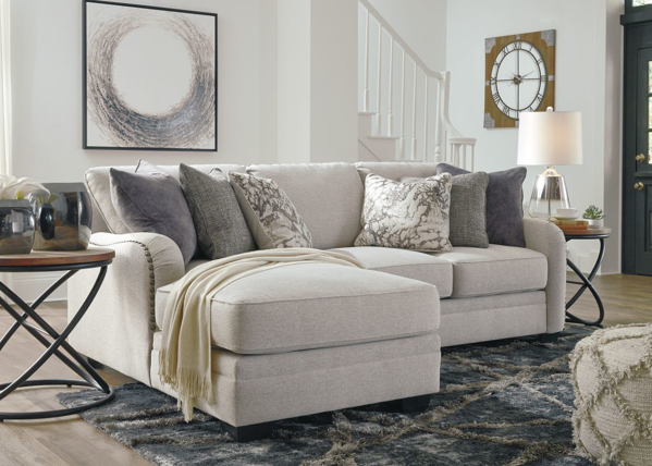 Picture of Dellara Chalk 2-Piece Left Arm Facing Sectional