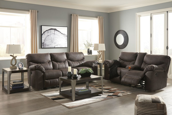 Picture of Boxberg Teak 2-Piece Power Reclining Living Room Set