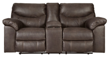 Picture of Boxberg Teak Power Reclining Loveseat w/Console