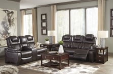 Picture of Warnerton Chocolate  2-Piece Power Reclining Living Room Set