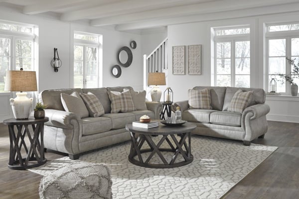 Picture of Olsberg Steel 2-Piece Living Room Set