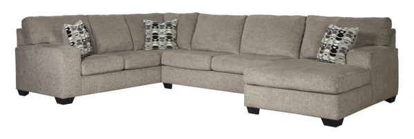 Picture of Ballinasloe Platinum 3-Piece Right Arm Facing Sectional