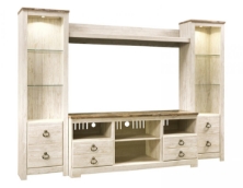 Picture of Willowton 4-Piece Entertainment Wall Unit