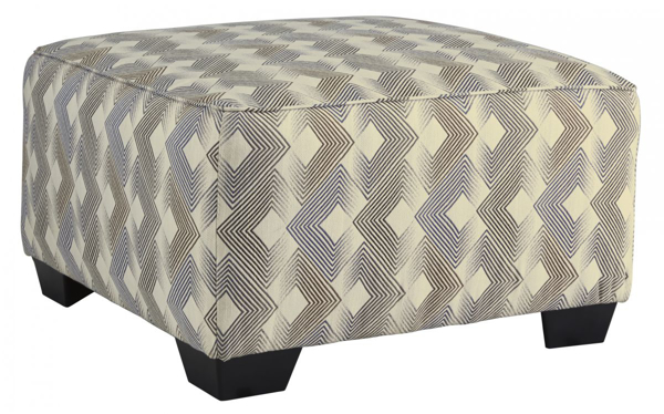 Picture of Eltmann Slate Oversized Accent Ottoman