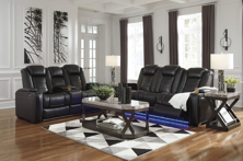 Picture of Party Time Midnight 2-Piece Power Reclining Living Room Set