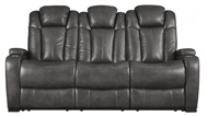 Picture of Turbulance Quarry Power Reclining Sofa With Adjustable Headrest