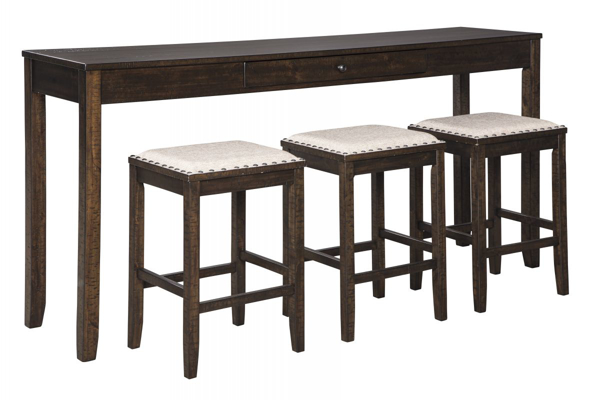 Rokane 4 Piece Counter Height Dining Set