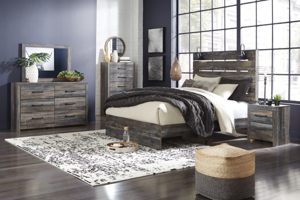 Picture of Drystan 6-Piece Queen Panel Bedroom Set