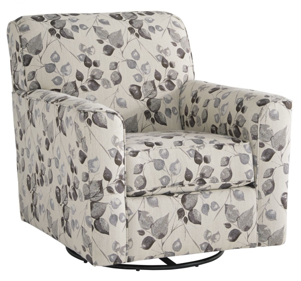 Picture of Abney Driftwood Swivel Accent Chair