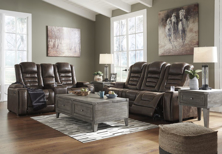 Picture of Game Zone Bark 2-Piece Power Reclining Living Room Set