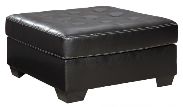 Picture of Jacurso Charcoal Accent Ottoman
