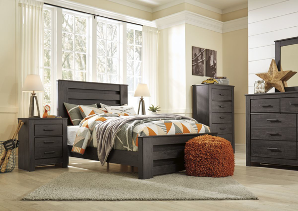 Picture of Brinxton 6-Piece Youth Full Panel Bedroom Set