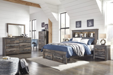 Picture of Drystan 6-Piece Youth Full Bookcase Storage Bedroom Set