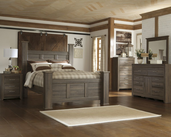 Picture of Juararo 6-Piece Queen Poster Bedroom Set