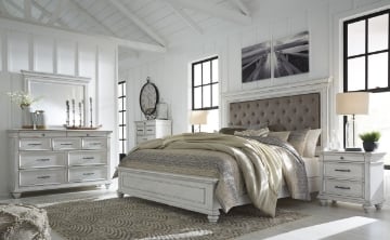 Picture of Kanwyn 6-Piece King Upholstered Bedroom Set