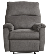 Picture of Nerviano Gray Zero Wall Recliner