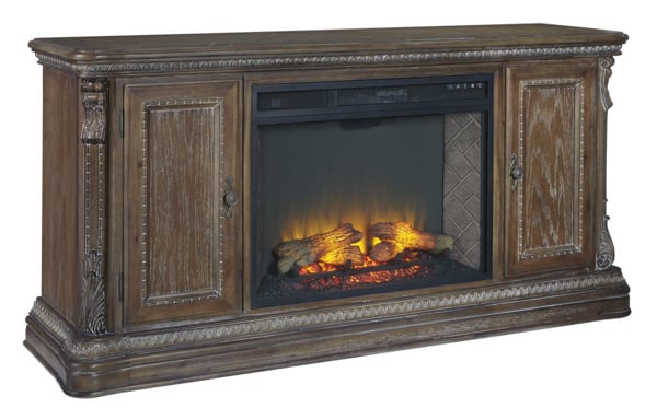 Picture of Charmond XL TV Stand With Fireplace