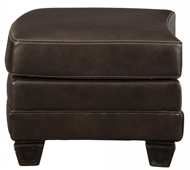 Picture of Embrook Leather Ottoman