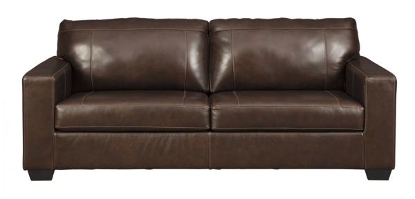 Picture of Morelos Leather Chocolate Sofa