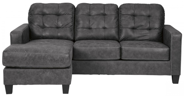 Picture of Venaldi Gunmetal Sofa Chaise