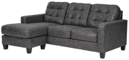 Picture of Venaldi Gunmetal Sofa Chaise