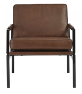 Picture of Puckman Brown Accent Chair