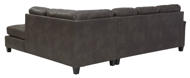 Picture of Navi Smoke 2-Piece Right Arm Facing Sectional