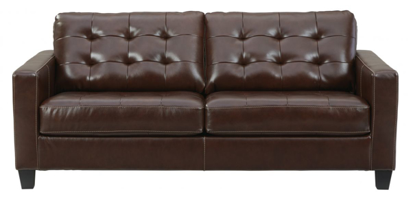 Picture of Altonbury Walnut Leather Sofa