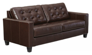 Picture of Altonbury Walnut Leather Sofa
