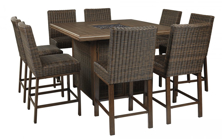 Picture of Paradise Trail 9-Piece Outdoor Dining Set