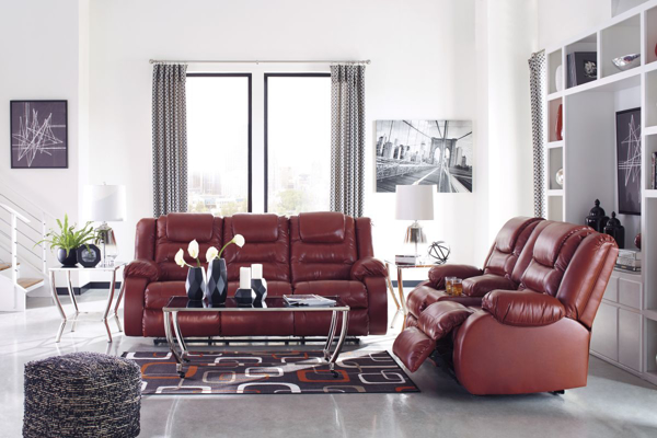Vacherie salsa reclining 2025 sofa