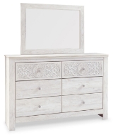 Picture of Paxberry White Dresser & Mirror