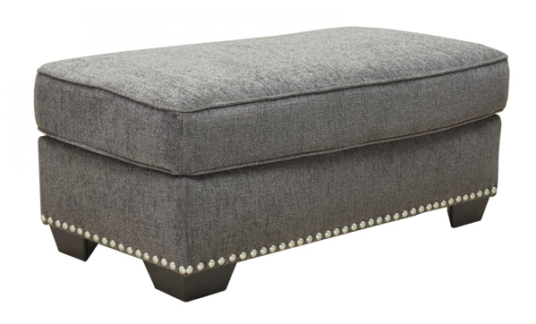 Picture of Locklin Carbon Ottoman