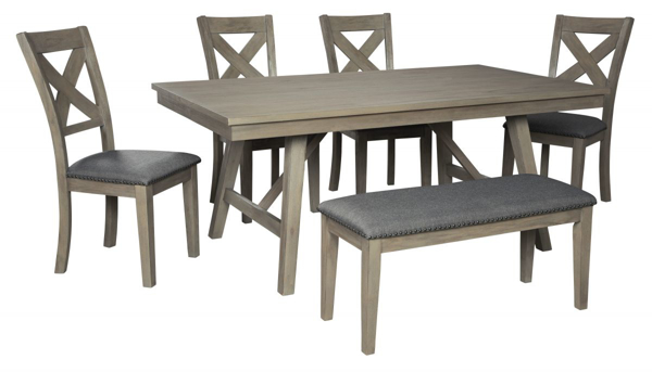 Aldwin 6 piece online dining set