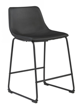 Picture of Centiar Black 24" Barstool