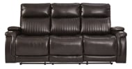 Picture of Team Time Power Reclining Sofa With Adjustable Headrest