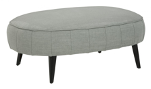 Picture of Hollyann Gray Accent Ottoman