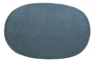 Picture of Hollyann Blue Accent Ottoman