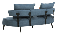 Picture of Hollyann Blue Sofa