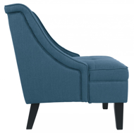 Picture of Clarinda Blue Accent Chair