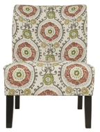 Picture of Honnally Floral Accent Chair
