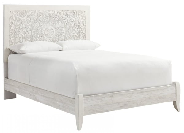Picture of Paxberry White Panel Bed